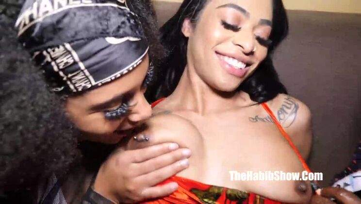 this about to be the wildest threesome you all have ever seen brazilian n egyptian ava valentina mixed julatto fucks rome major