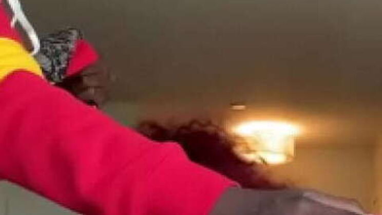 Curvy redhead gives amazing blowjob