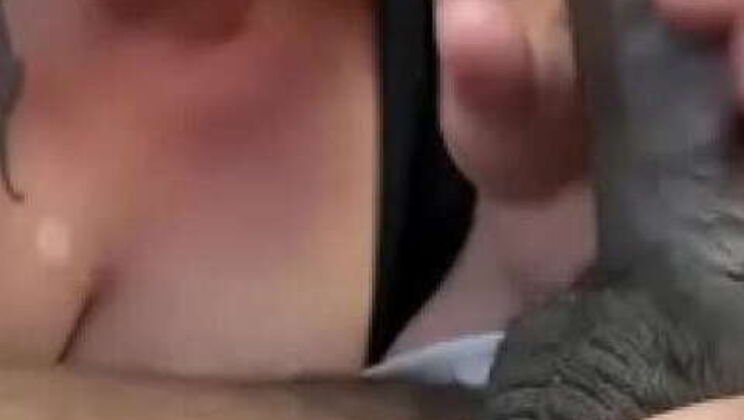 Street Hookers Sucking Semi-Soft Black Cock