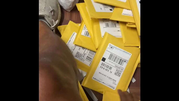 Walmart Manager Gets Fisted and Disgraced in the Staff Room