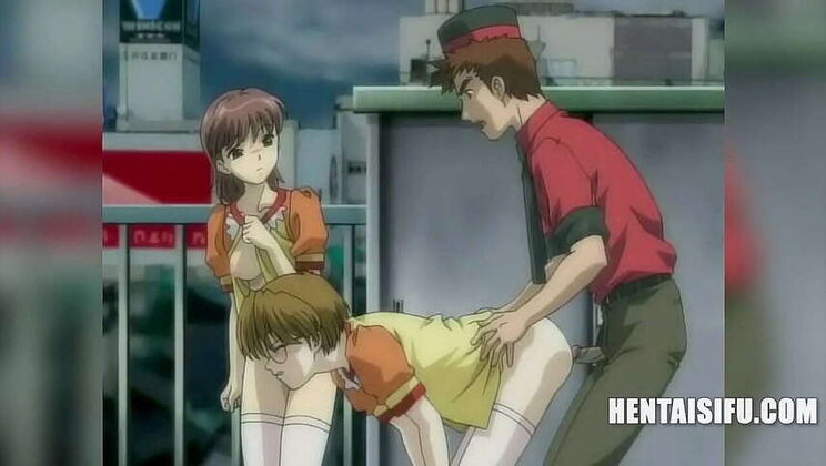 Japanese Anime: Uncensored Cartoon Porn - Teen Gets Lewd with Manager (Subbed)