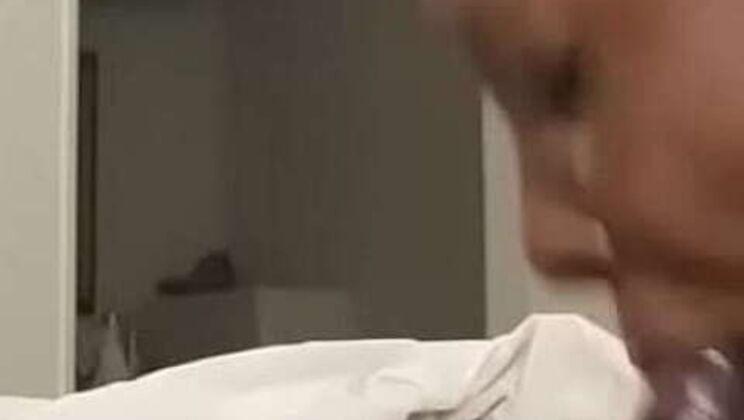 Ebony MILF Drains Man's Energy