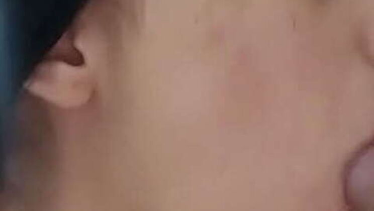 Shotting my load during a blowjob