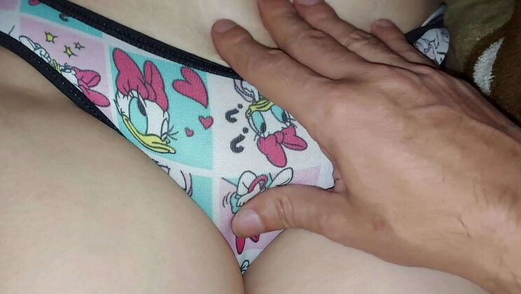 Fucking My Hot Stepdaughter in Her New Deliciously Smelling Panties