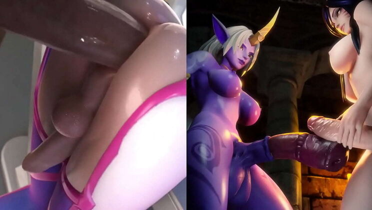 Hot Futa and Male Action: Futa on Futa and Male on Futa Compilation