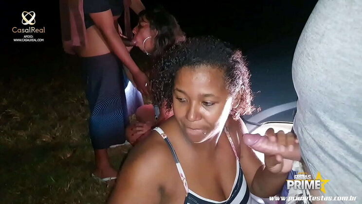 Hot Dogging Fun with Friends: Blowjobs and Ass Play