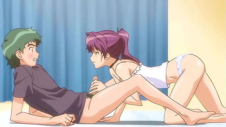 Busty Step Sister Seduces Young Step Brother - Uncensored Hentai Sex
