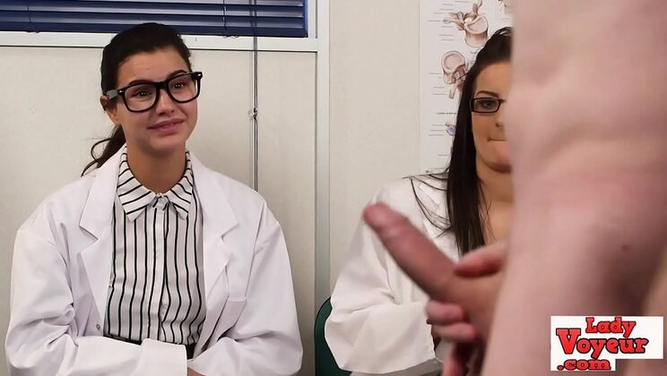 British Nurse in Glasses Teaches Guy How to Jerk Off - Femdom JOI