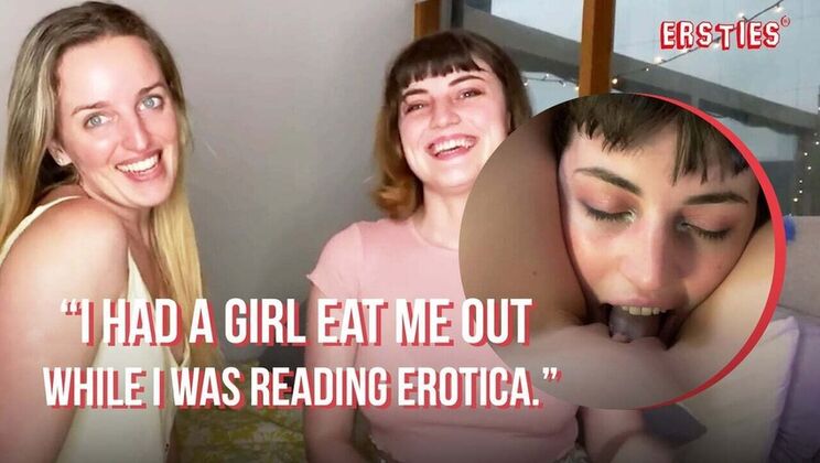 Naughty Lesbian Library Fun with Lucy & Charlie - Big Tits & Pussy Eating