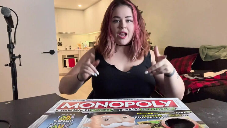 Bully Takes Your GF at Game Night - Vanessa Strawberry Cuckold Fuck