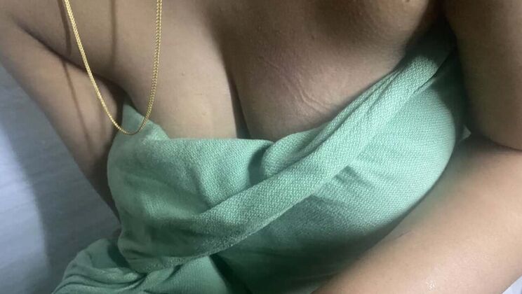 Tamil aunty and young boy shower together and end with hot fucking in bathroom
