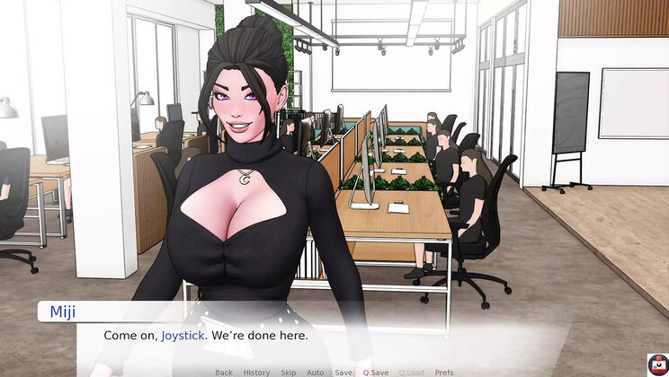 Office Role Play with Big Tits MILF in Heels - Joy Stick Cinema