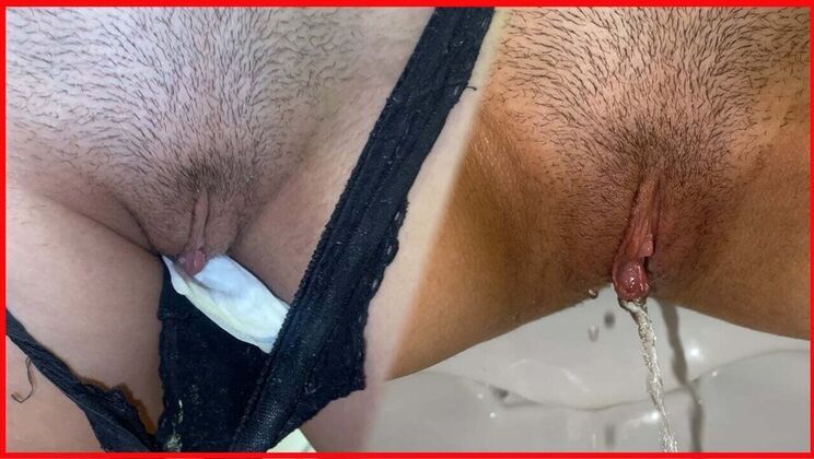 Hot Russian Teens Pissing in Panties - Close-Up POV Golden Shower Compilation