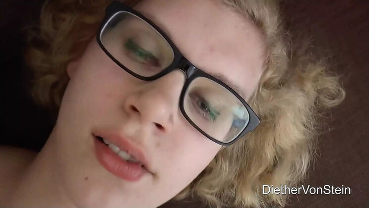 Dumb Blonde Teen Takes Big Natural Tits POV Fuck in HD