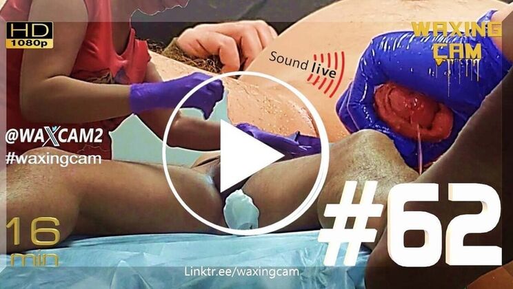 Hot Male Waxing Session with Cumshot - Amateur Nurse Handjob & CFNM Humiliation