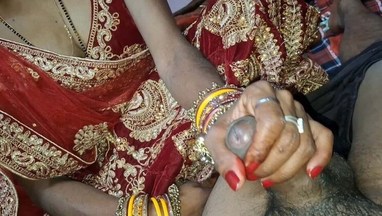 First Night Suhag Raat - Bhabhi Ji Hardcore Anal Sex with Soni12