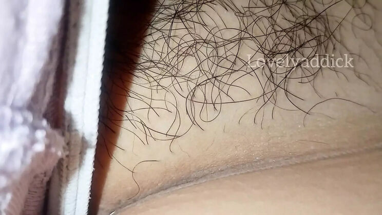 Filipina Mom Lovelyaddik Shows Hairy Pussy Close-Up in Homemade Solo Video
