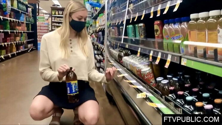 Amber Moore Just Turned 18 & Flashes in Walmart - Teen Public Nudity
