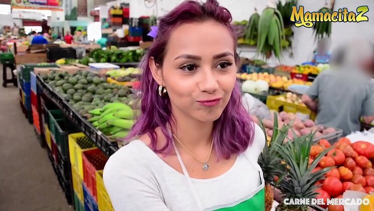 Veronica Leal - Hot Latina Teen Fucked Hard After Market Pickup - POV Blowjob & Big Ass Action