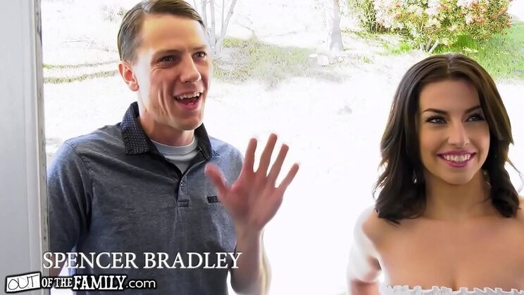 Step Mom Spencer Bradley Watches Me Get Fucked By My BF - Threesome & Voyeur Fun