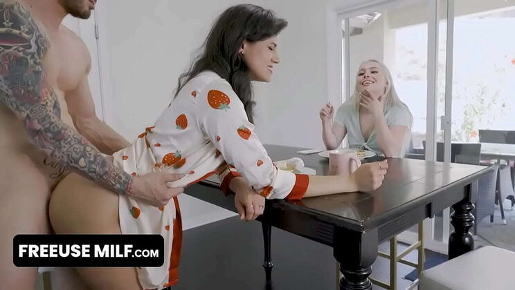 Blonde MILF Haley Spades Freeuse Fantasy - Step Cousin Bangs Her Everywhere in Taboo Threesome