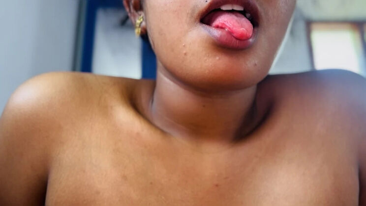 Hot Tamil Aunty Dominates Young Boy - Armpit Licking & Pussy Worship - Mary V