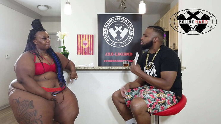 Thick SSBBW with Huge Booty Interview - Jae Legend Pounds Hard