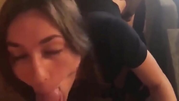 Hot Italian MILF takes two big cocks in wild threesome