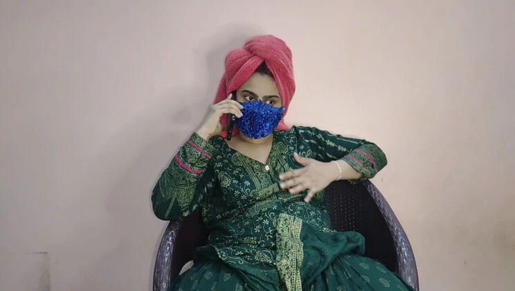 Hot Desi Bhabi Fingering Her Tight Pussy - Hindi Dirty Talk & Moaning