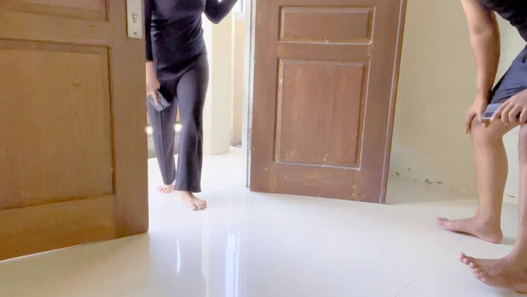 Hot Neighbor Nadalyne Fucks Hard Outdoor - Creampie & Cumshot in Indonesian Homemade Sex