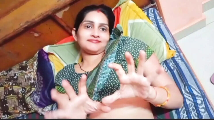 Desi Indian Bhabhi Hardcore Fuck in Hindi - Janvibhabhii Anal & Blowjob