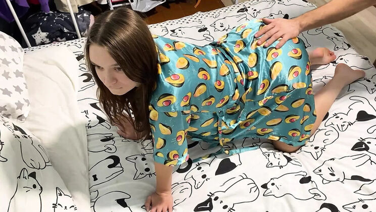 Real Amateur Stepdad Fucks Horny Teen Stepdaughter Rough - Homemade Sex Tape