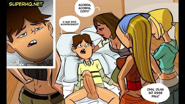 Total Drama Hentai Orgy - 5 Hot Girls Gangbang 1 Lucky Guy