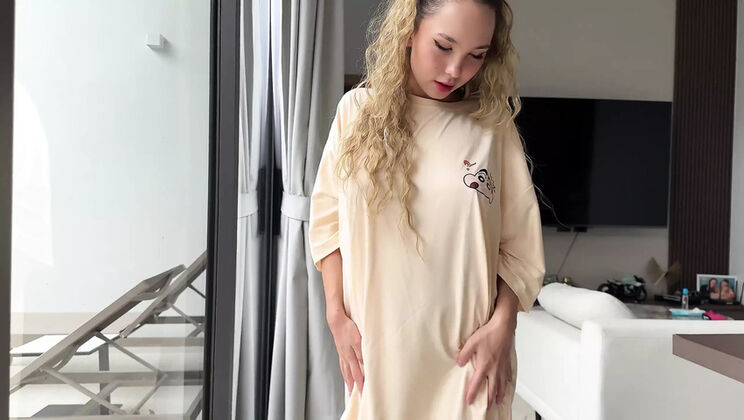 Hot Asian Teen Karina Lin Takes Hard Doggy Style Fuck