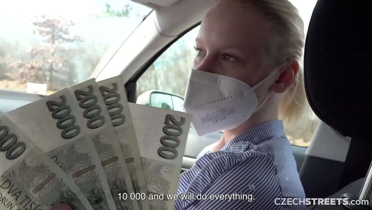 Czech Amateur Teen Ariela Donovan Takes BBC for a Public Ride Outside Prague - Blowjob & Cumshot