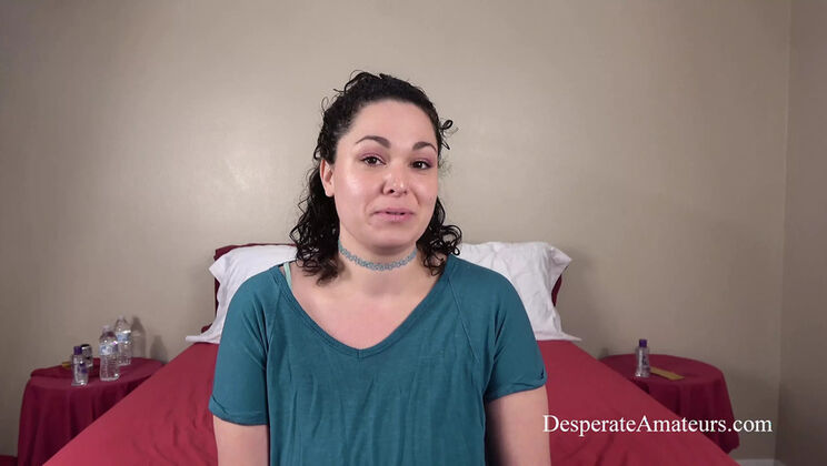 Desperate Amateurs Betty takes Sergeant Miles' big cock rough and hard in her tight booty