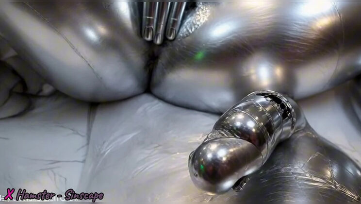 Amateur Stepmom MILF Robot Doggy Training & Riding Fuck Session