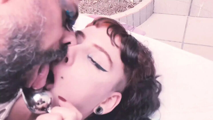 Hot Brazilian Carnival Afterparty: Bisexual Anal Threesome with Petite Teens