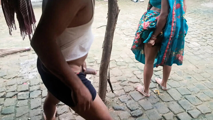 Desi Indian Village School Teacher Outdoor Hardcore Sex with Trilokinath