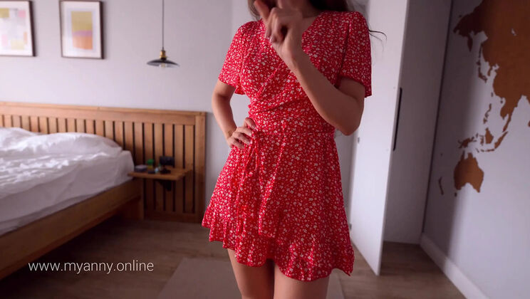 Stepsister Seduces Me With Her Tight Pussy While Trying On Outfits - Cowgirl & Cumshot POV