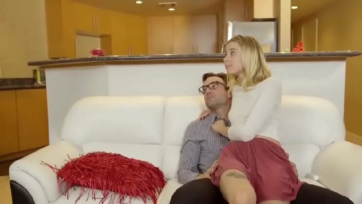 Step Daughter Seduces Step Dad While Step Mom Is Away - Full Fingering Fuck Video