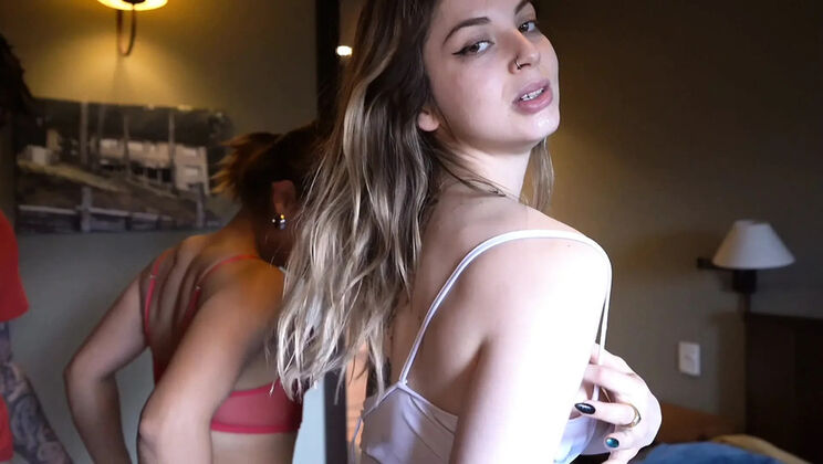 Sweet American and Keila Bassi in Desi Wife Swap Foursome - Big Cock Face Fuck with Indian Aunty and Amateur Teens