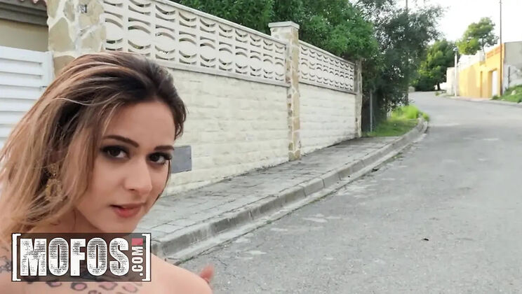 Bella Rico Gets Public POV Pounding and Creamy Creampie - Shaved Pussy Filled with Cum