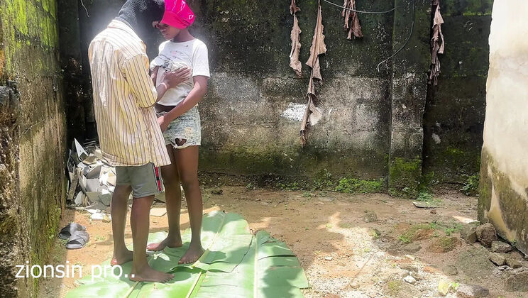 Horny Guy Arranges Backyard Fuck with Landlord's Stepdaughter - Smooth BBC Action