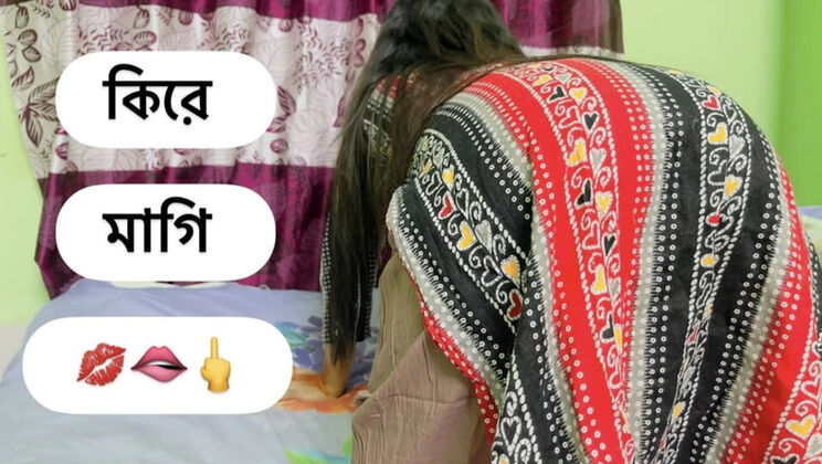 Desi Bhabhi Hardcore Sex - Anal Blowjob with Bengali Mom