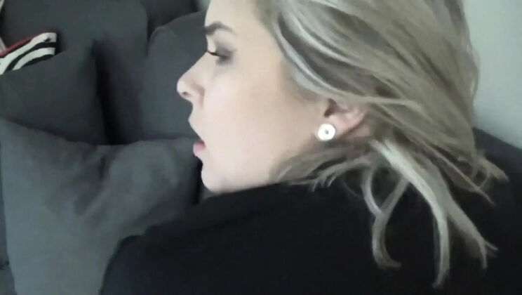 Busty Step Mom with Big Ass Fucked by Step Son Football Fan