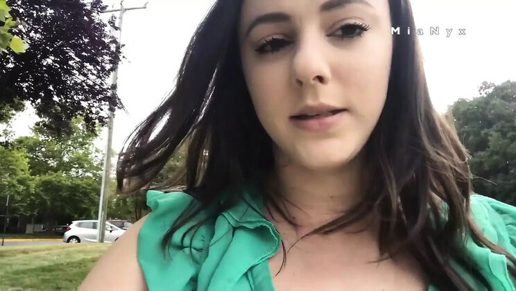 MiaNyx Full Day Pee Vlog - Outdoor Shower & Gym Pissing Fun