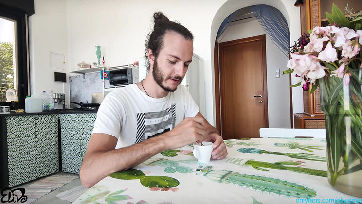 Italian Gardener Gets Big Natural Tits Titjob - ElivaLove POV HD