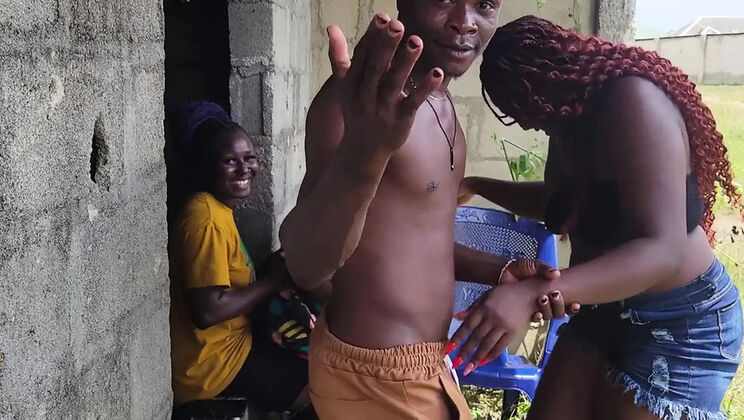 Husband Fucks His Big Booty Ebony Concubine - Homemade Blowjob & Doggy Style