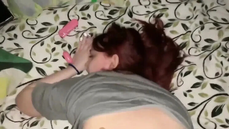 SashaSweet69 Redhead Teen Gets Fucked Doggy Style at Party - Huge Booty Amateur POV